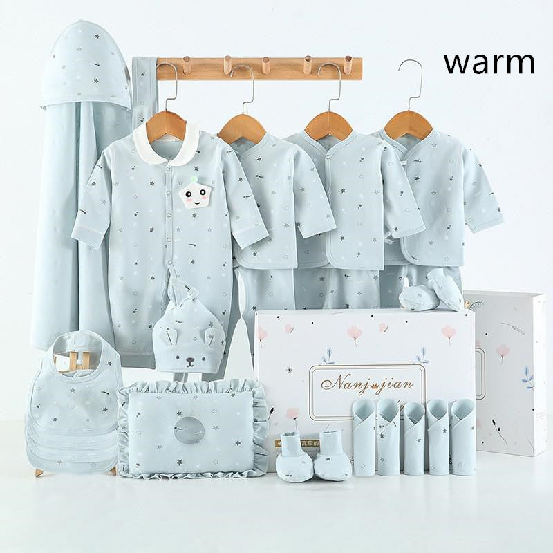Newborn Baby Clothes Thin Suit Baby Gift Box - 17Style / 24pcs Keep warm