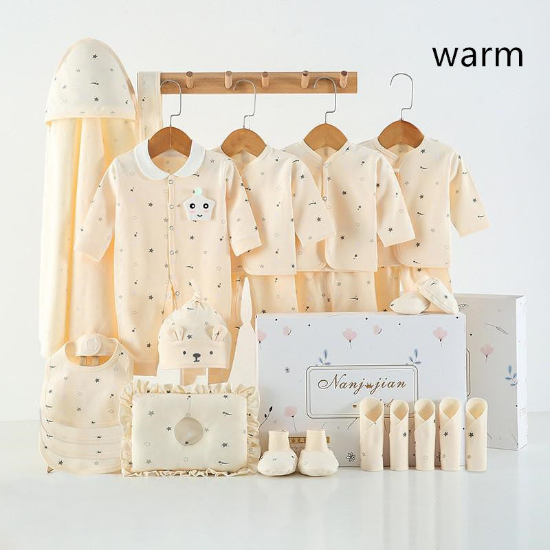 Newborn Baby Clothes Thin Suit Baby Gift Box - 18Style / 24pcs Keep warm