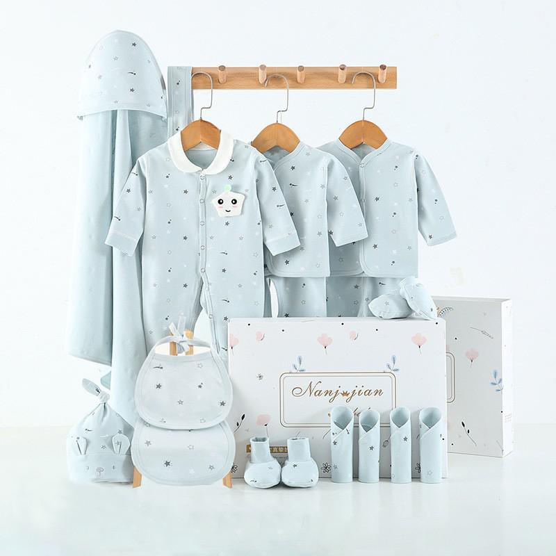 Newborn Baby Clothes Thin Suit Baby Gift Box - 5Style / 18pcs