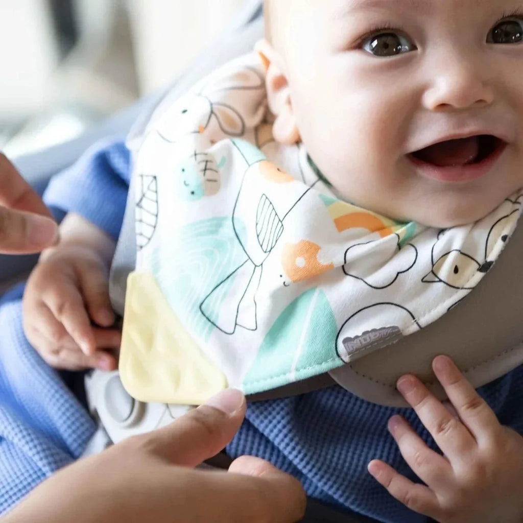 Nuby Bandana Bibs Pack of 3 Assorted - Bibs