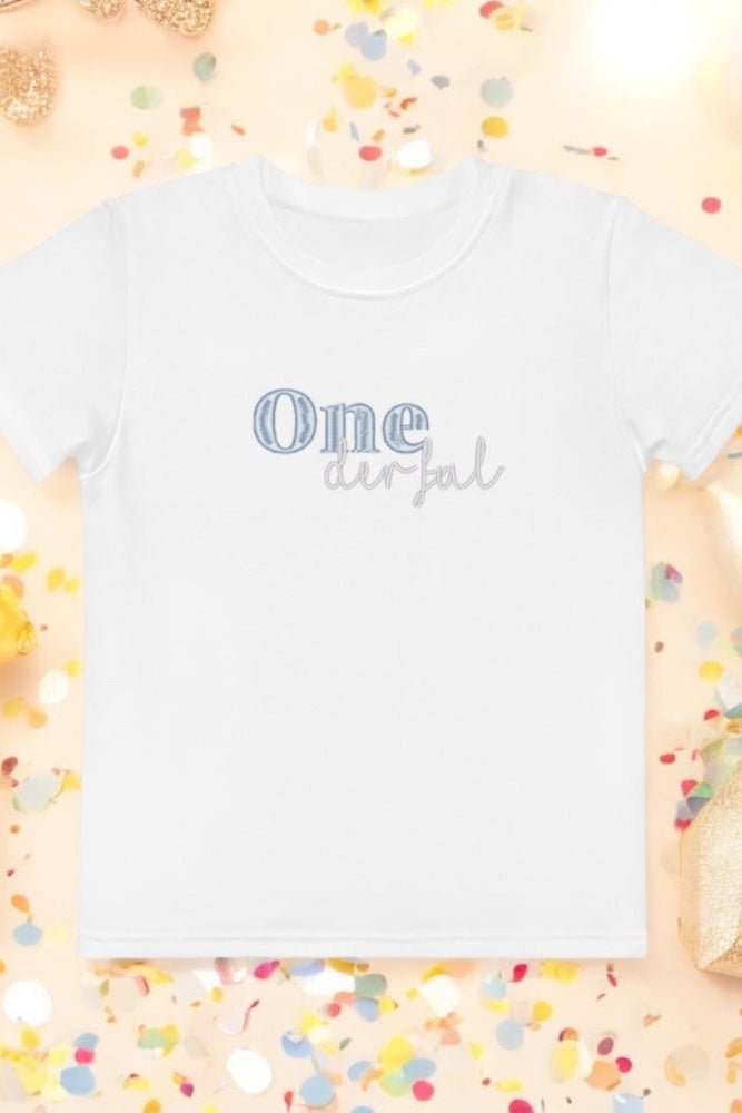 ONE-derful 1st Birthday T-Shirt Personalised - T-Shirts