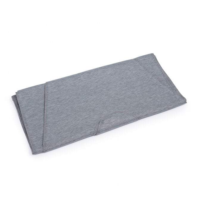 Organic Baby Wrap Carrier - Grey Melange-4