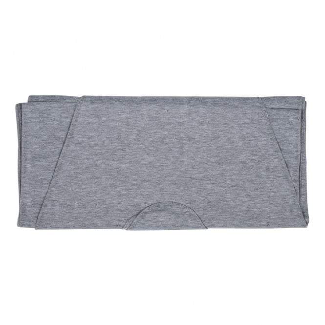 Organic Baby Wrap Carrier - Grey Melange-3