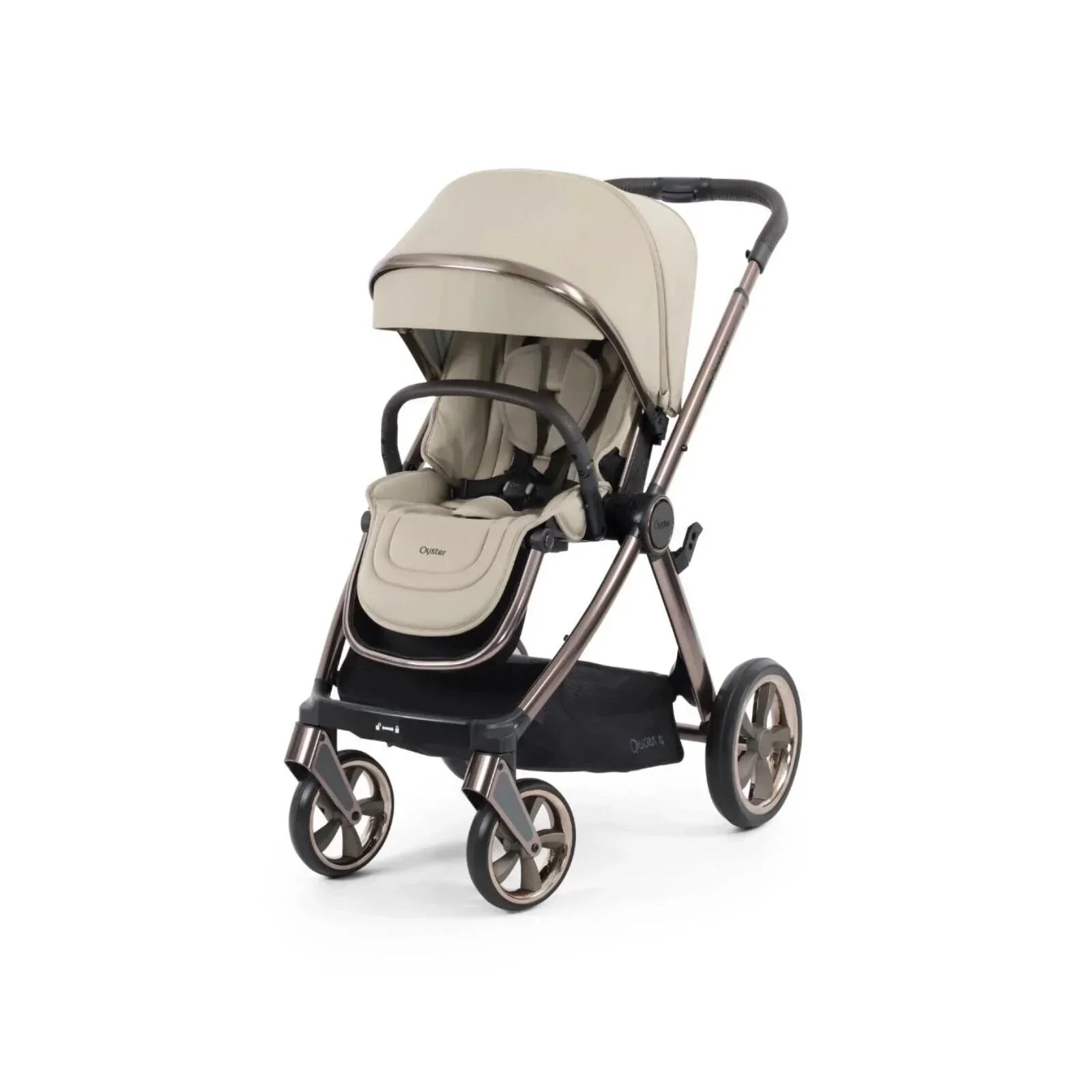 Oyster 4 Luxury Bundle - Buttermilk - Buttermilk - 4 Wheel Travel Systems