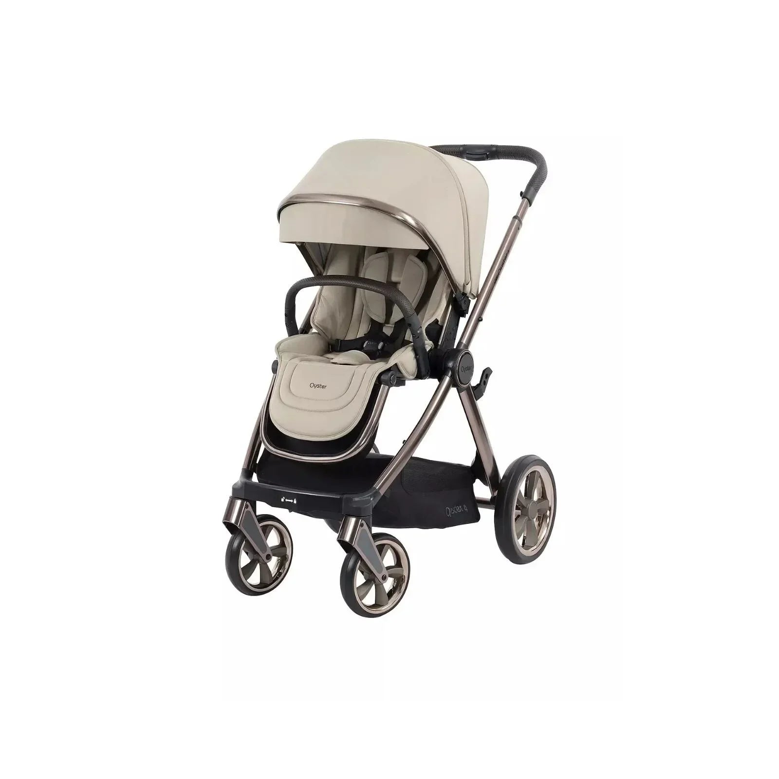 Oyster 4 Luxury Bundle - Buttermilk - Buttermilk - 4 Wheel Travel Systems