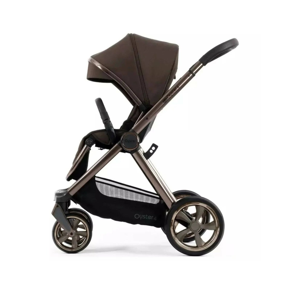 Oyster 4 Single Stroller - Chocolate Velvet - Chocolate Velvet - Pushchairs & Buggies & Strollers
