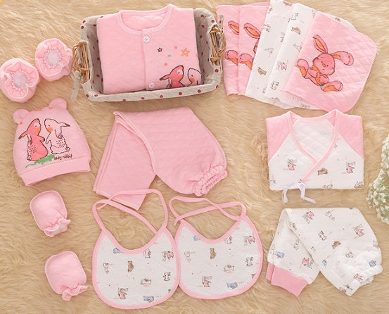 Padded baby clothes - Pink