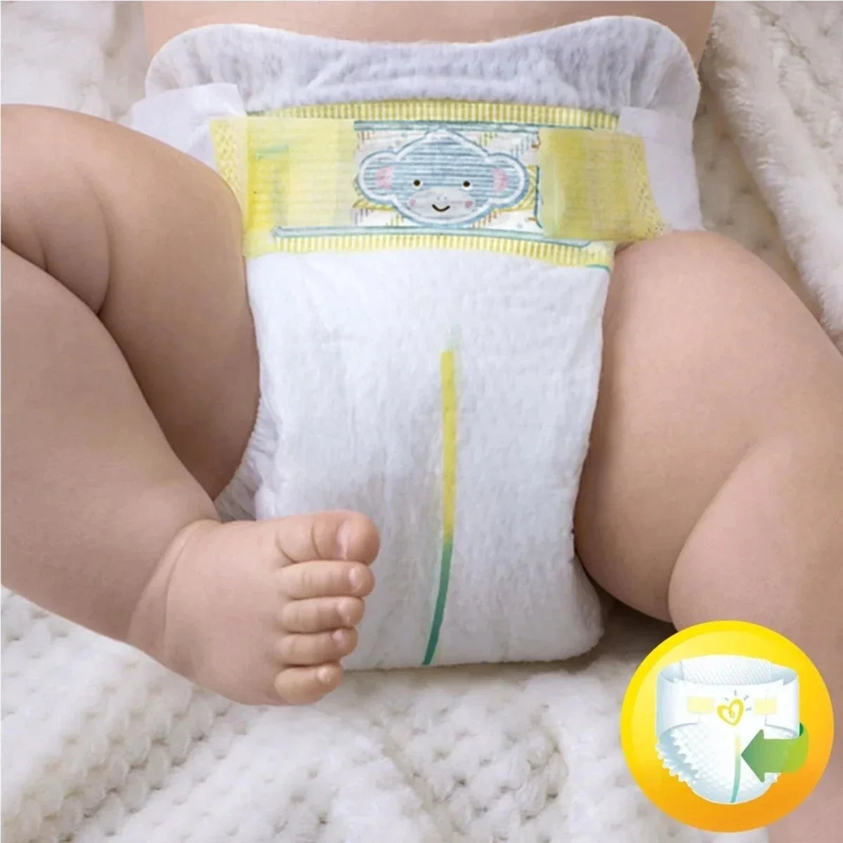 Pampers New Baby Size Premium Protection - 24 nappies - Nappies / Diapers