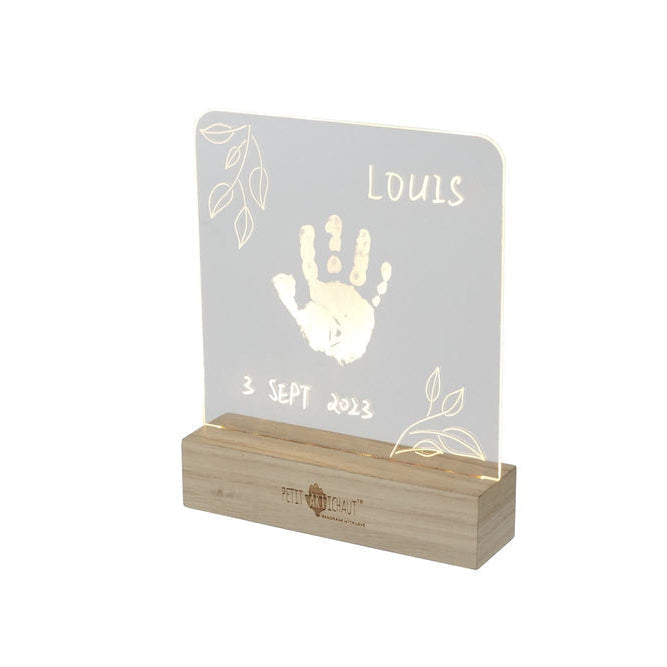 Petit Artichaut Illuminated Hand Print Keepsake - Keepsake