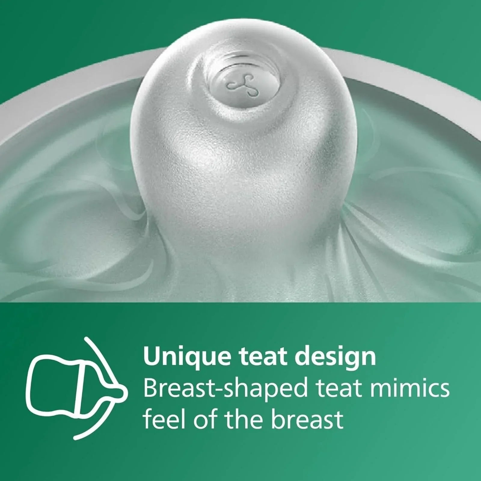 Philips Avent Natural Response Glass Bottle 0-3 months 120ml - Bottles