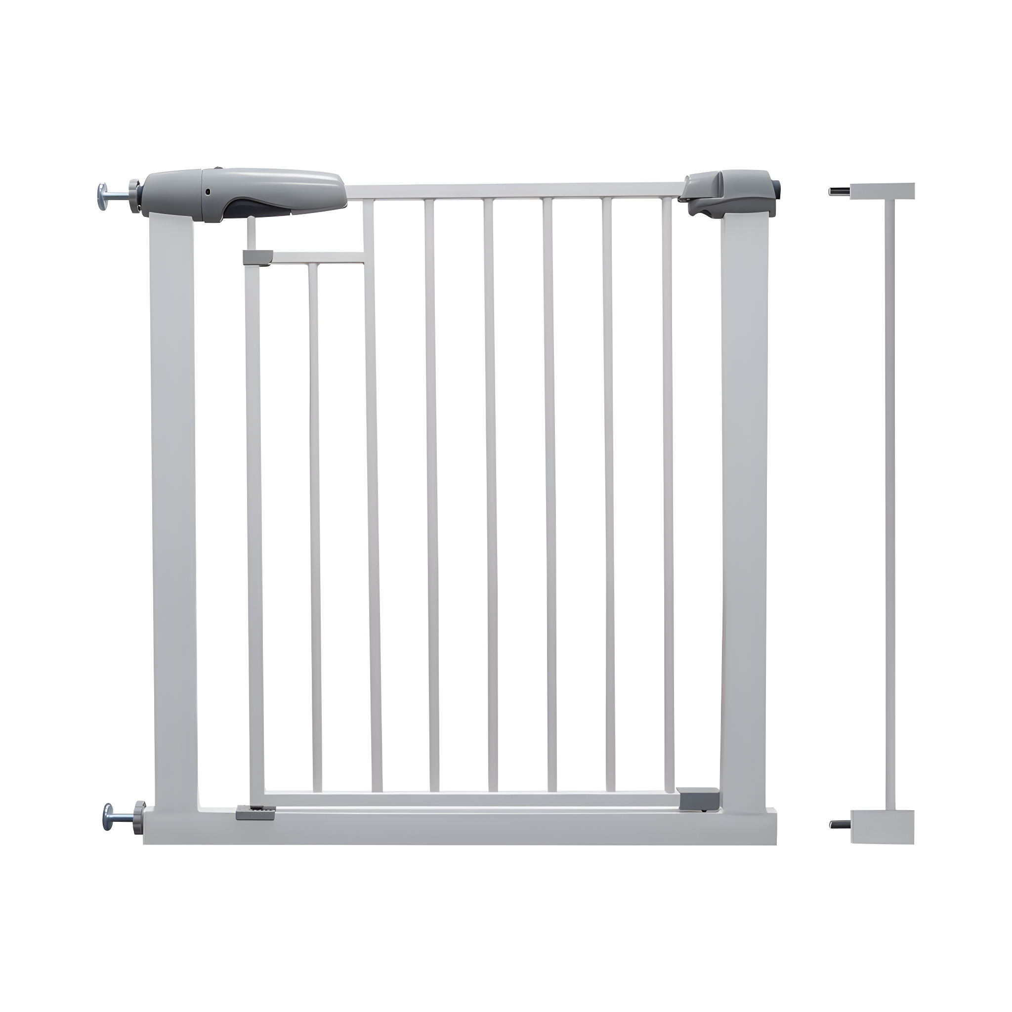 Callowesse Freedom Magnetic Auto-Close Baby Stair Gate - White