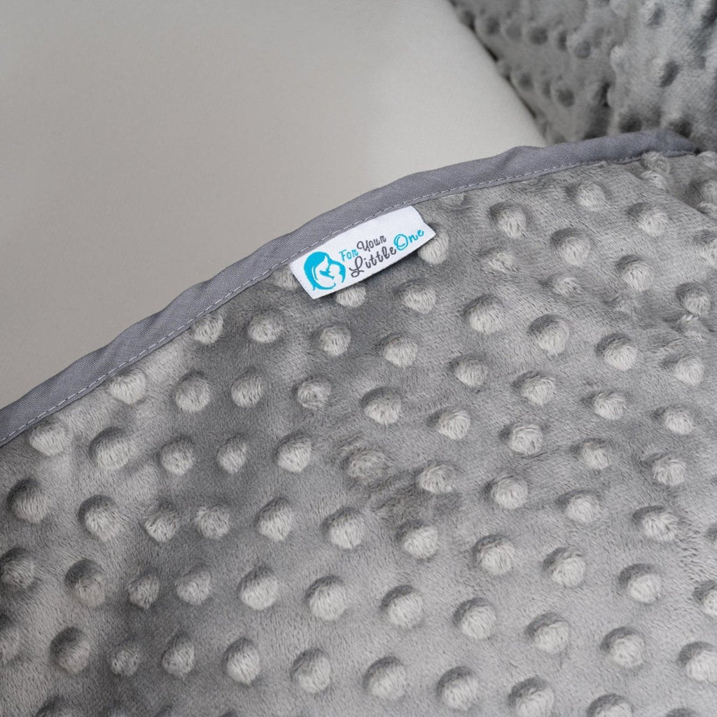 Pod Grey Dimple Moses Basket Bedding Set (Basket Not Included!)