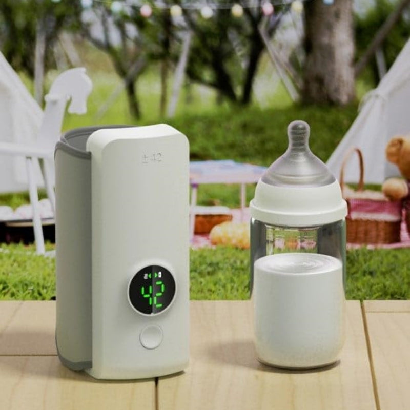 Portable Baby Bottle Warmer – USB Rechargeable Milk Warmer - Baby Feeding