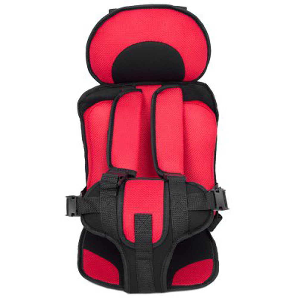 Portable Baby Safety Seat Pad – Thickened Sponge Car & Stroller Mat - Red - Baby Travel & Safety