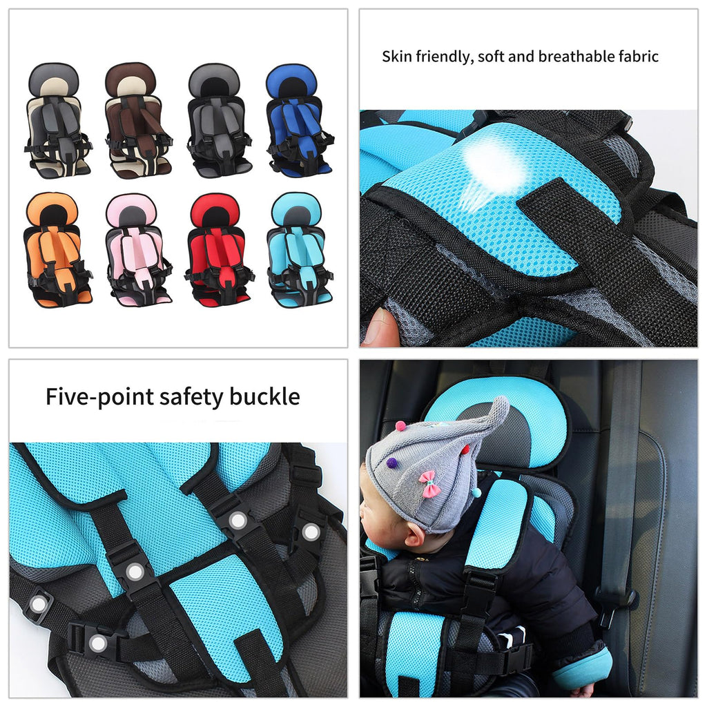 Portable Baby Safety Seat Pad – Thickened Sponge Car & Stroller Mat - Baby Travel & Safety