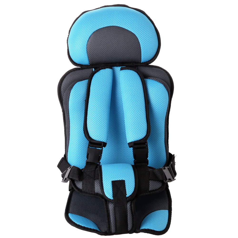 Portable Baby Safety Seat Pad – Thickened Sponge Car & Stroller Mat - Sky Blue - Baby Travel & Safety