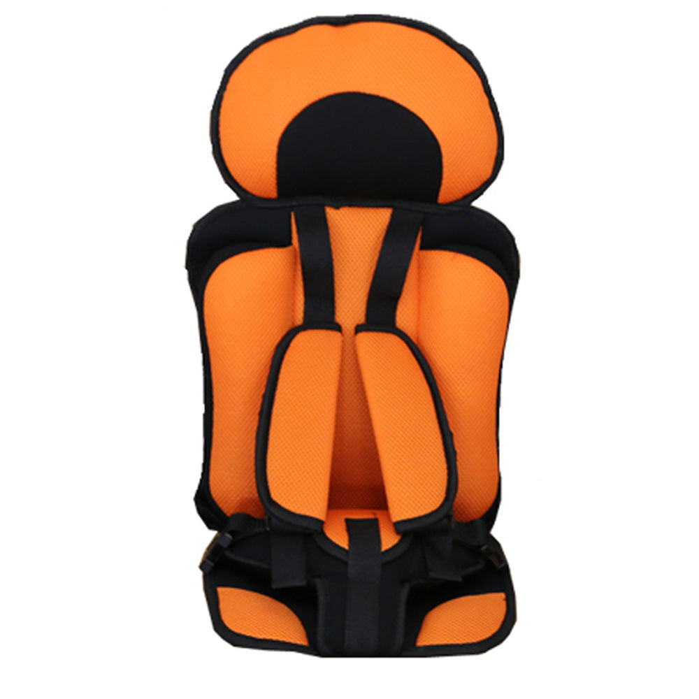 Portable Baby Safety Seat Pad – Thickened Sponge Car & Stroller Mat - Orange - Baby Travel & Safety
