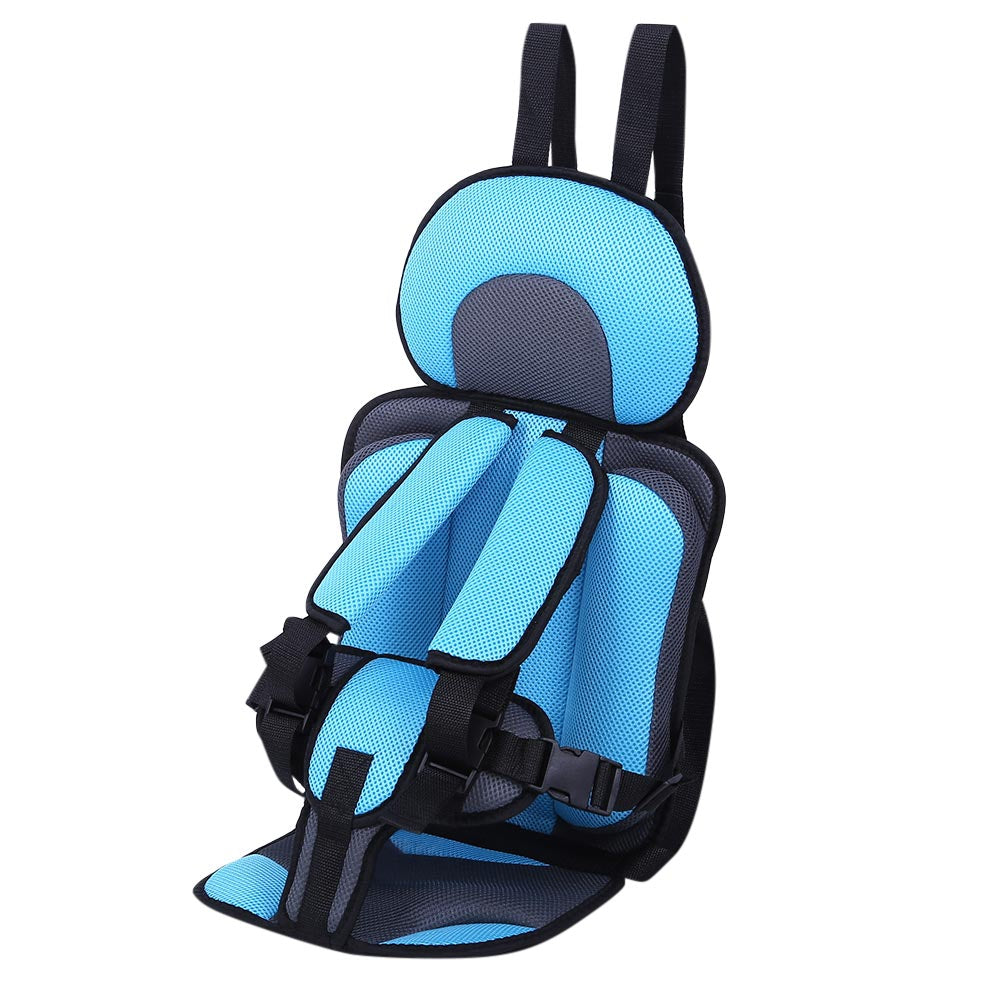 Portable Infant Safety Seat – Secure Baby Chair for Home & Travel - Light Blue - Baby Travel & Safety