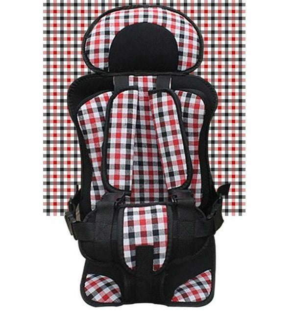 Portable Infant Safety Seat – Secure Baby Chair for Home & Travel - Checkered2 - Baby Travel & Safety
