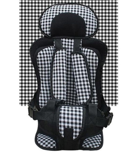 Portable Infant Safety Seat – Secure Baby Chair for Home & Travel - Checkered1 - Baby Travel & Safety