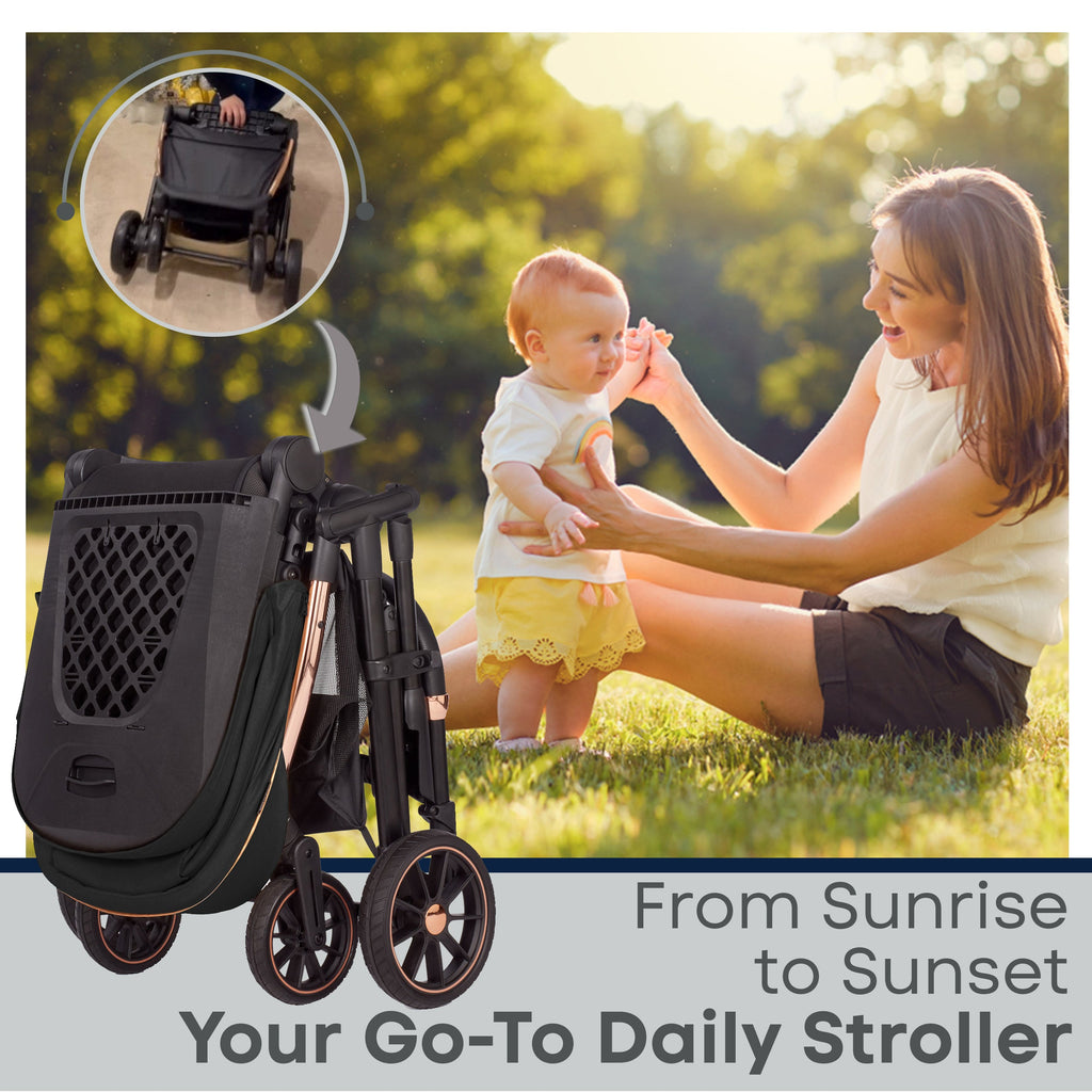 Lejoux+ Baby Pram Stroller Pushchair 0 Months +