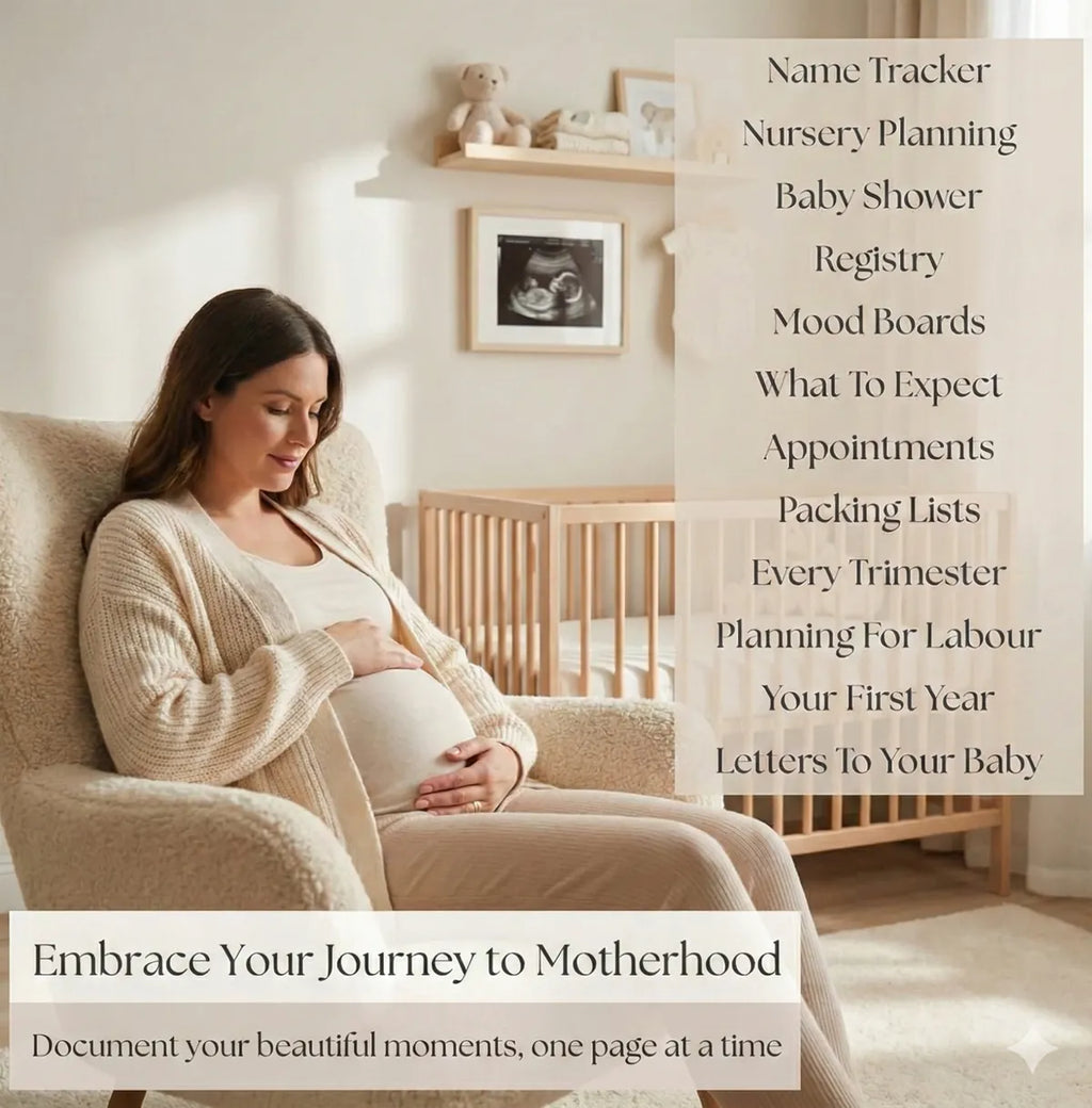 Pregnancy Memory Book - Journal for First Time Mums - Memory Book