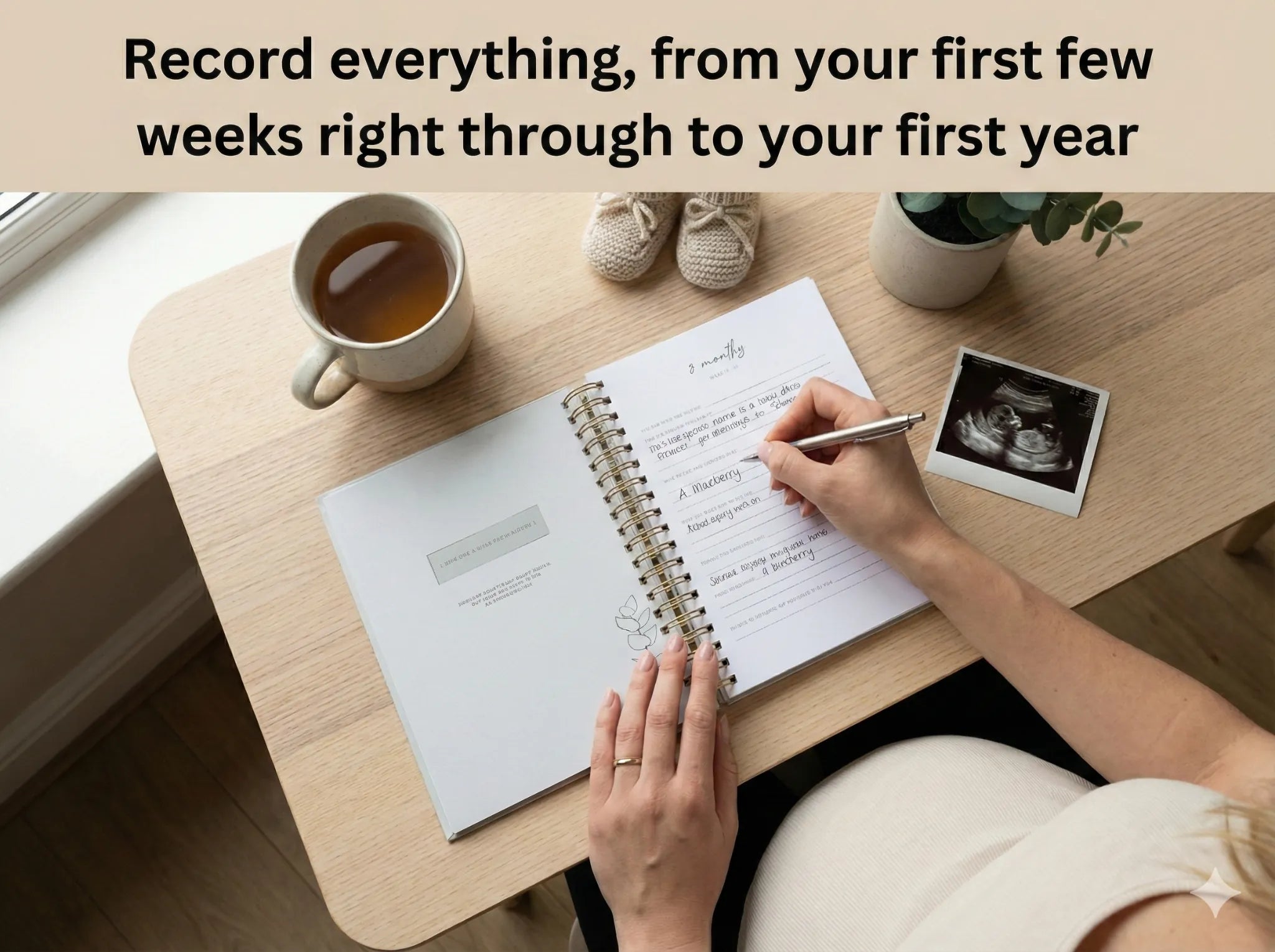 Pregnancy Memory Book - Journal for First Time Mums - Memory Book