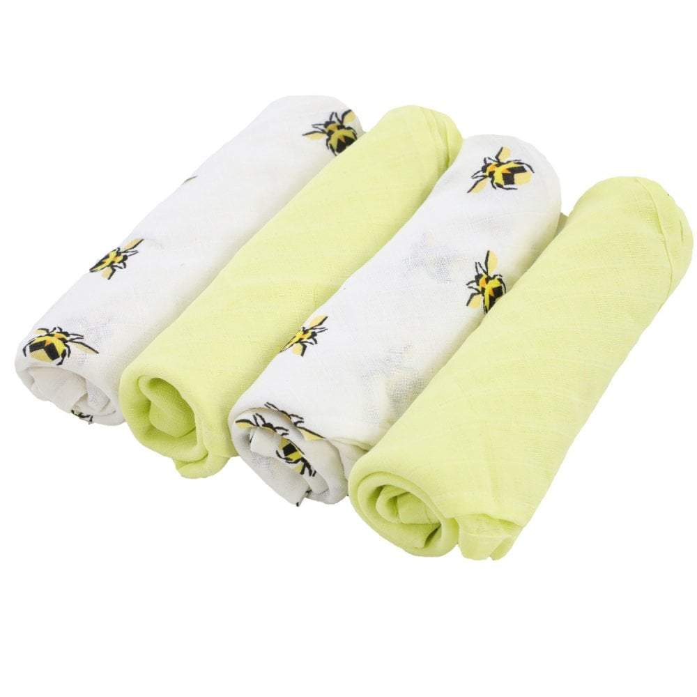 Printed Muslin Squares 100% Cotton 80x80cm - Baby Muslin Squares