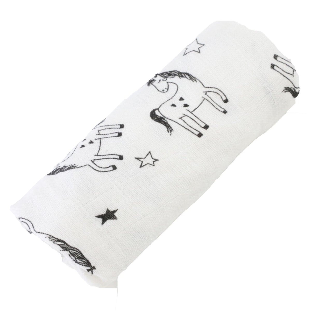 Printed Muslin Squares 100% Cotton 80x80cm - Baby Muslin Squares