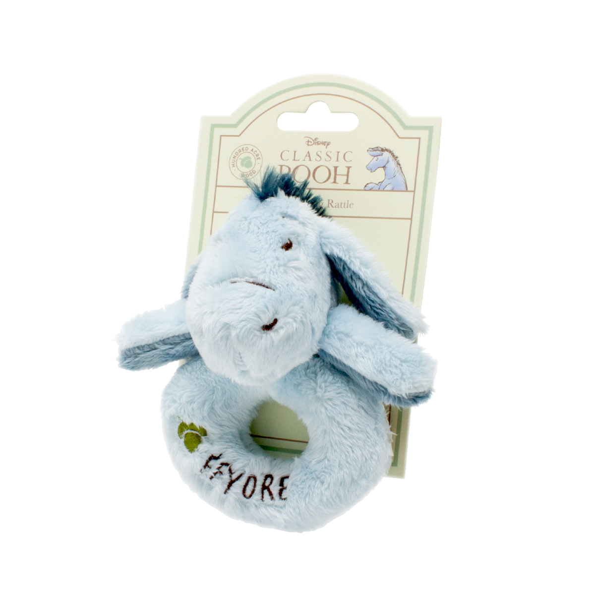 Rainbow Designs Eeyore Ring Rattle - Rattle / Teether