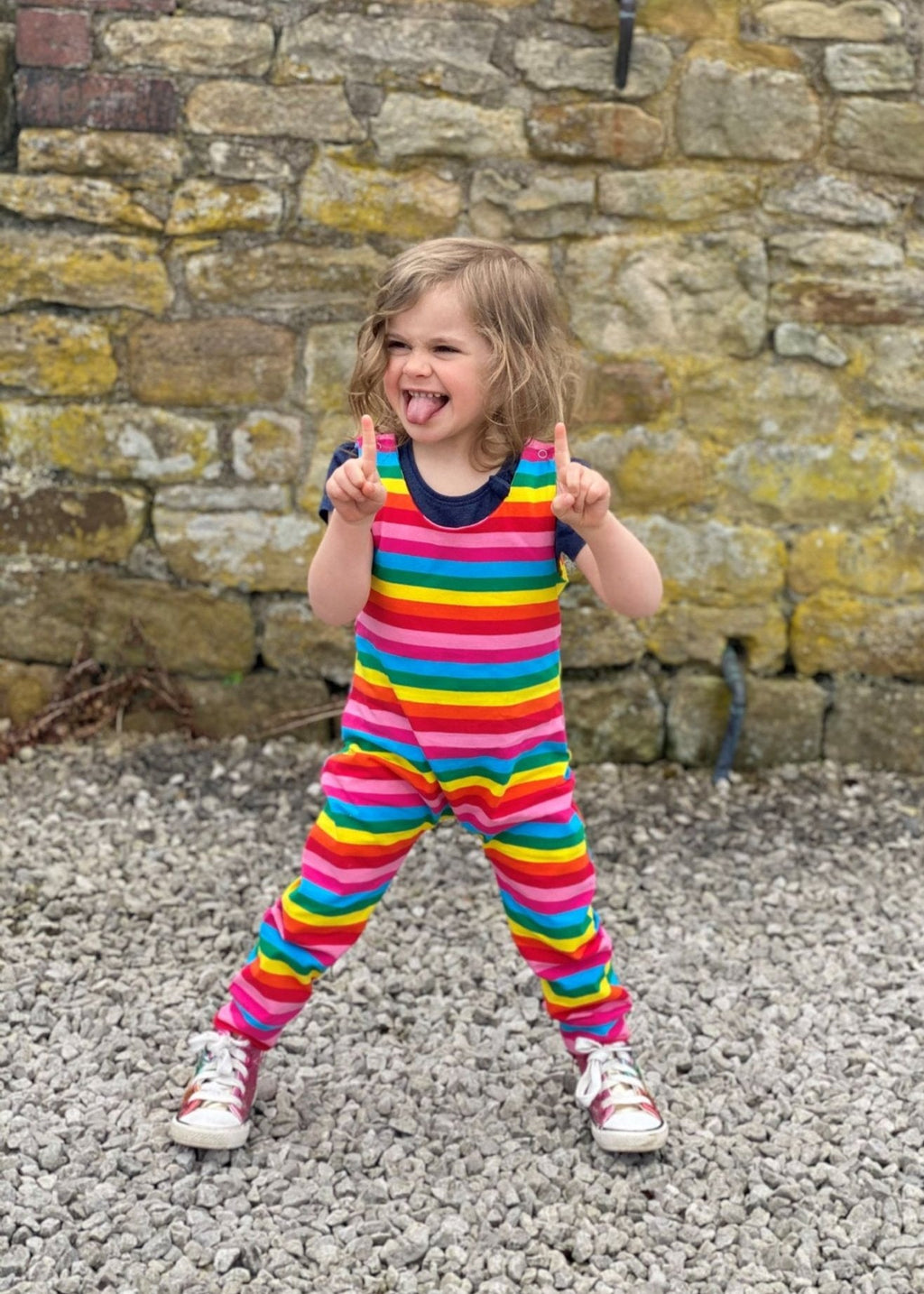 Rainbow Kid Dungarees-2