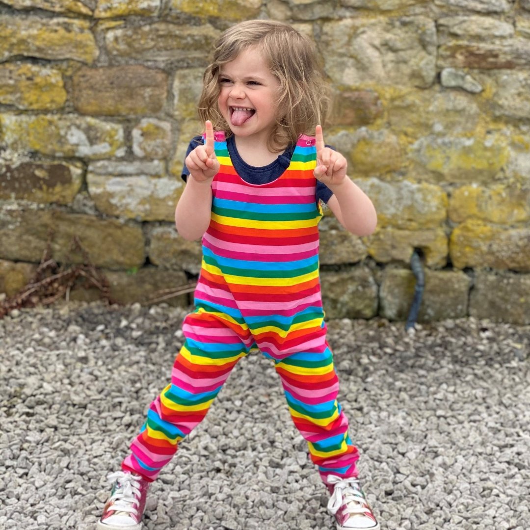Rainbow Kid Dungarees - Dungarees