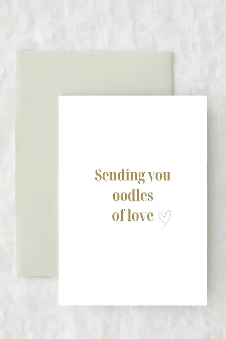 Sending You Oodles Of Love - Gift Card - Gift Cards