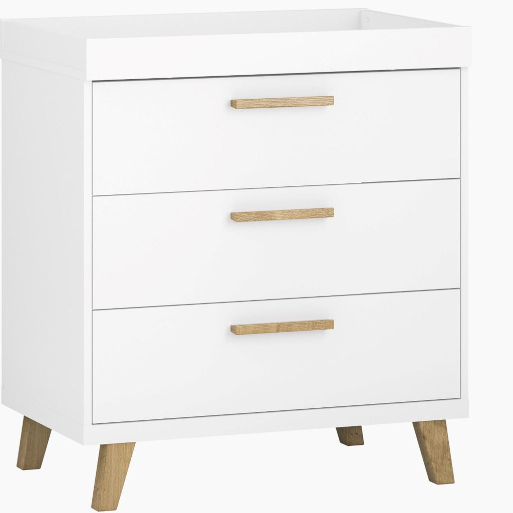 Little Acorns Siriana Dresser - White & Oak