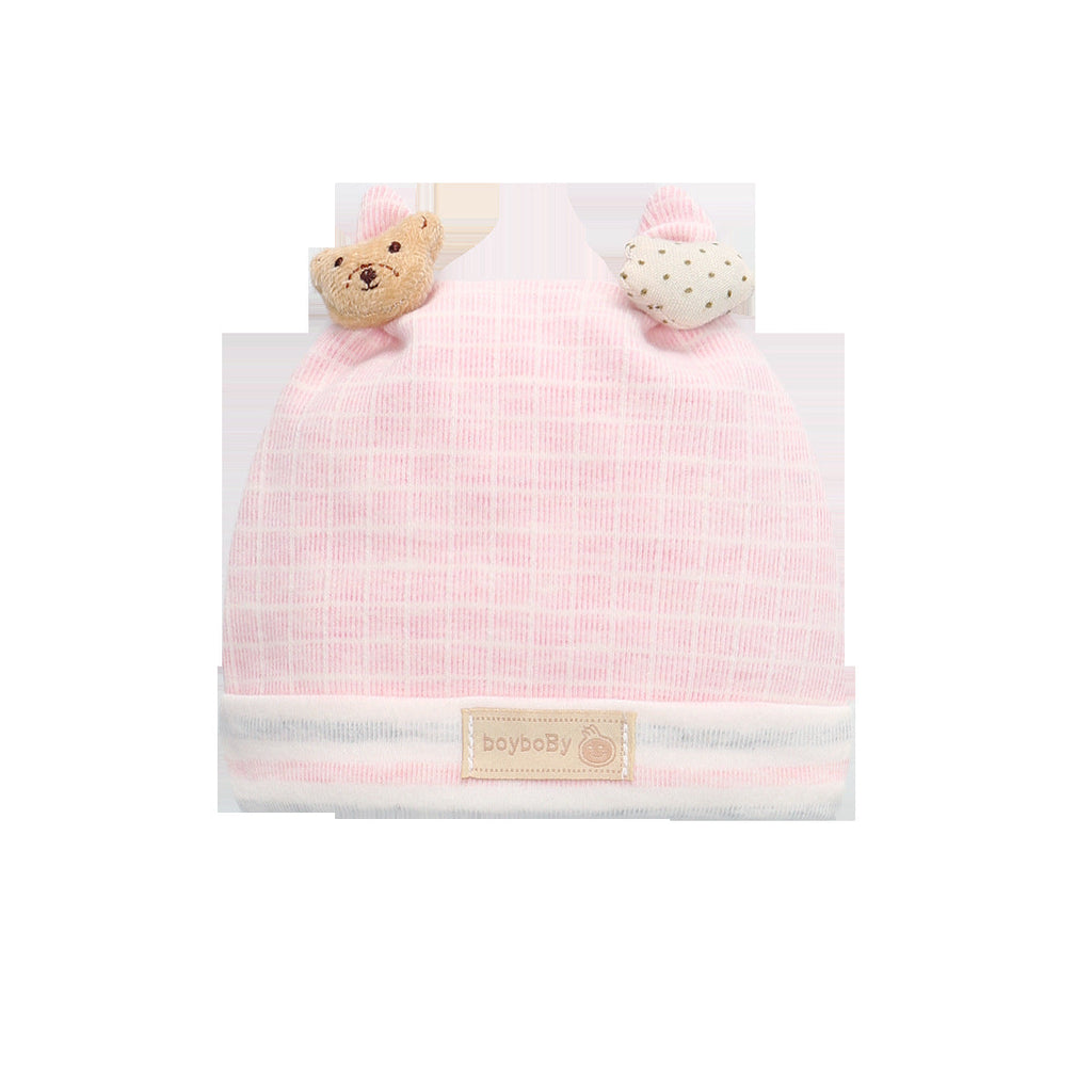 Soft Newborn Baby Hat & Fetal Cap - Pink / One size - Baby Accessories