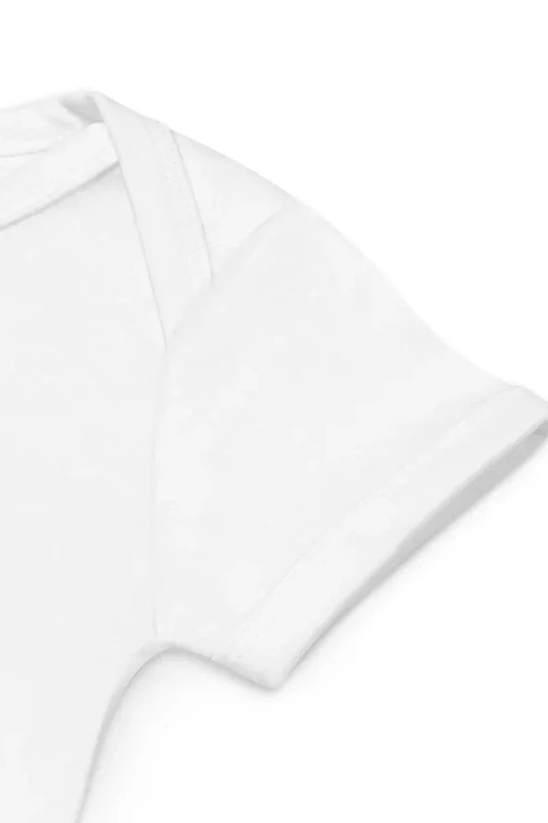 Solar Powered Bodysuit in White - Bodysuits