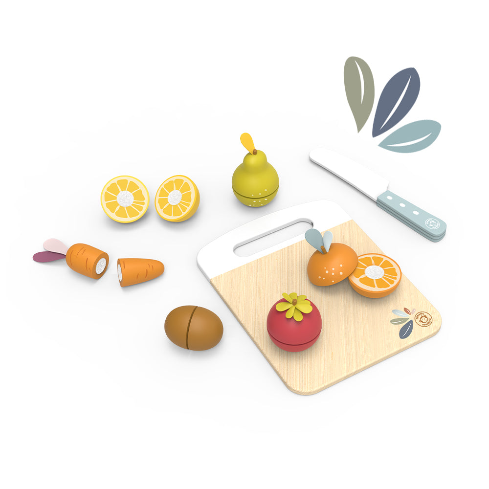 Speedy Monkey Fruit & Vegetable Cutting Playset - Educational Toys