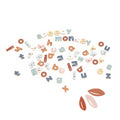 Speedy Monkey Magnetic Letters - 60 Pieces - Educational Toys