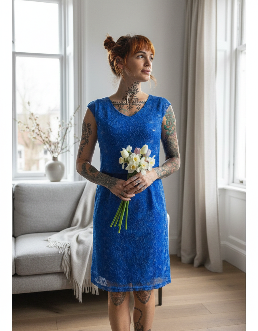 Star Breastfeeding Dress - Dress