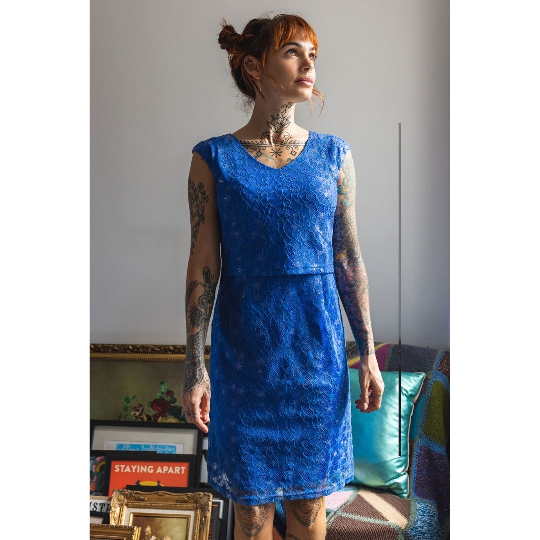 Star Breastfeeding Dress - Dress