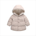 Star Print Baby Cotton Jacket - Grey / 80cm - Baby Clothing