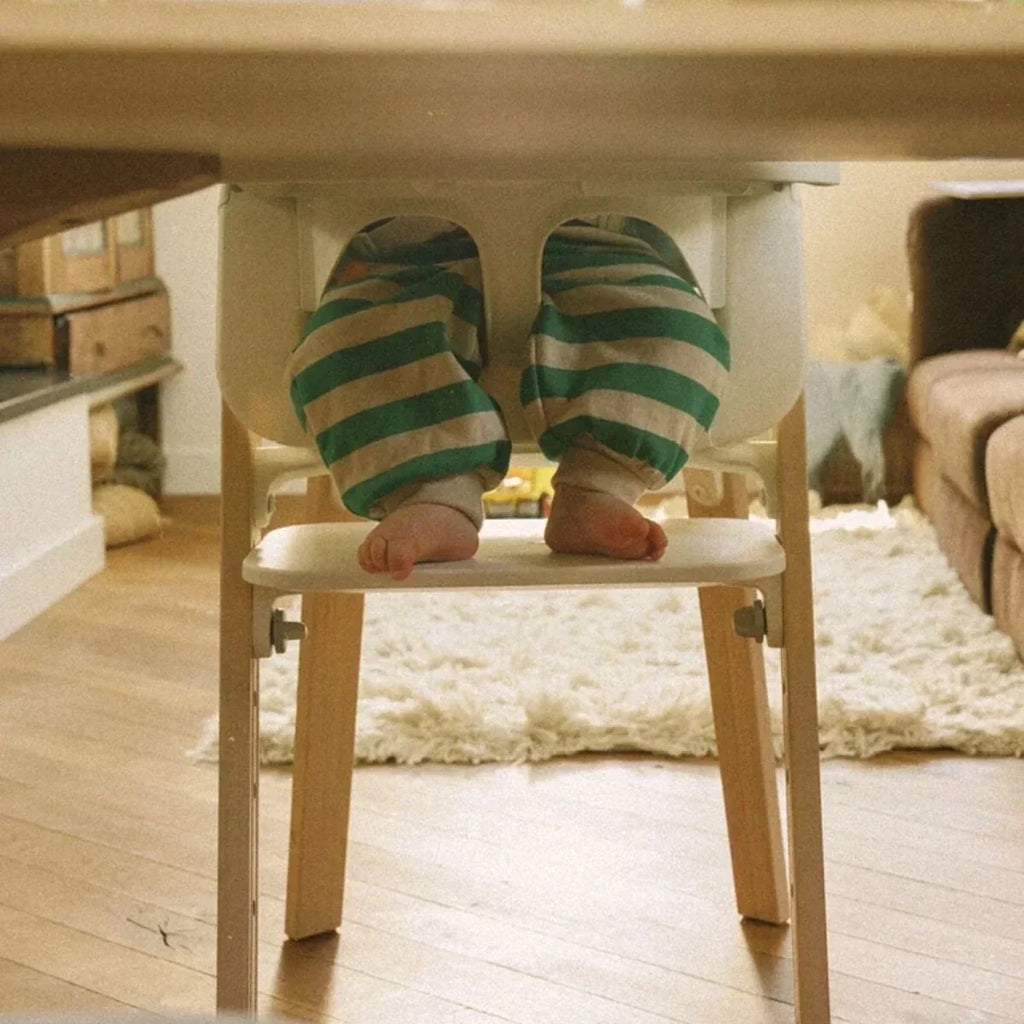 Stokke Steps Highchair - White & Natural - White & Natural - Highchairs