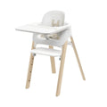 Stokke Steps Highchair - White & Natural - White & Natural - Highchairs