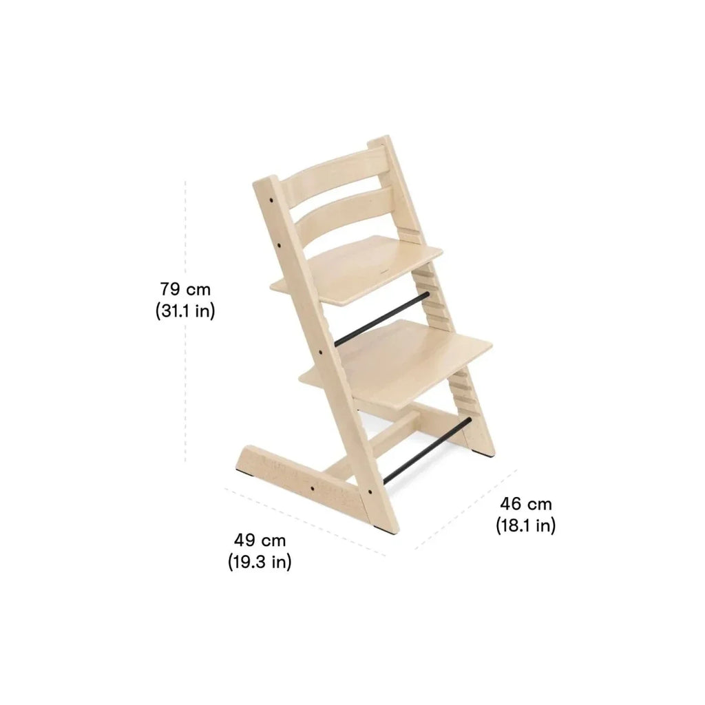 Stokke Tripp Trapp Highchair - Whitewash - Whitewash - Highchairs