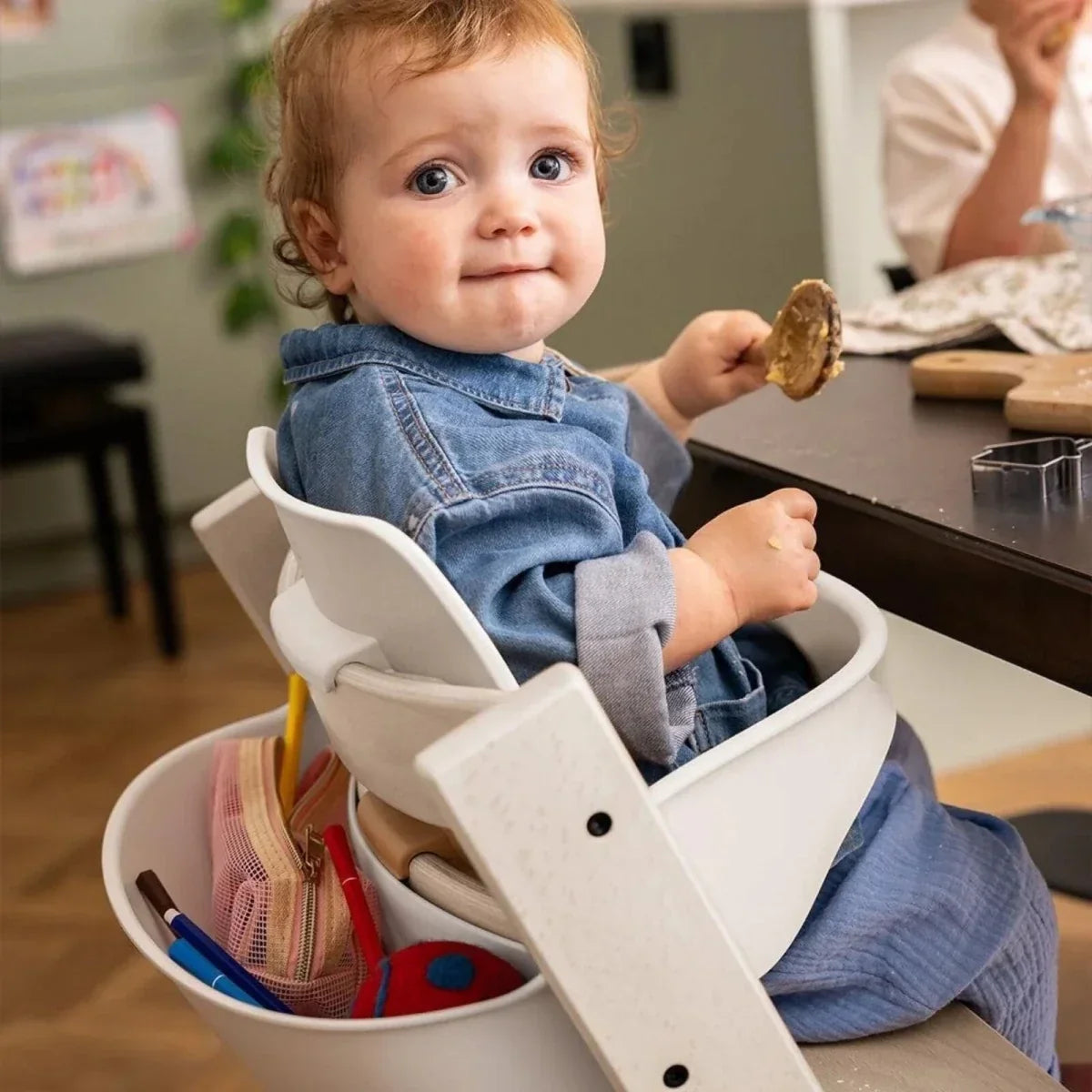 Stokke Tripp Trapp Highchair - Whitewash - Whitewash - Highchairs