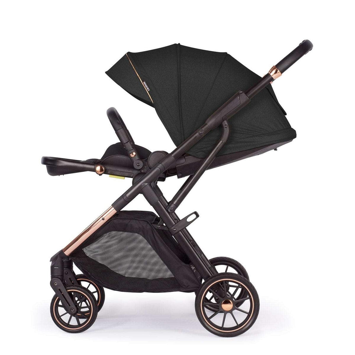 Lejoux+ Travel System Including Car seat, Mum Bag