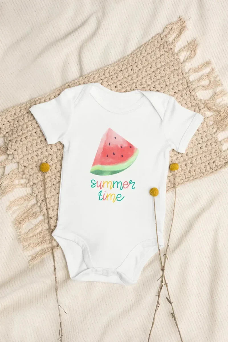Summer Fresh Watermelon Bodysuit - Bodysuits