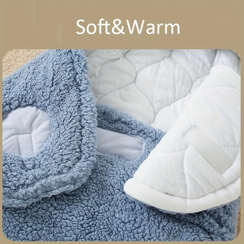 Super Soft Baby Sleeping Bag Fluffy Fleece Newborn Blanket Swaddle Blankets Unisex Baby Wrap For Newborn Baby Boys