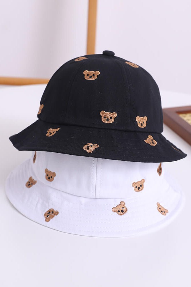 The Baby Bear Summer Bucket Hat - Black - Hats