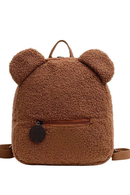 The Bear Backpack Bag Personalised - Brown - Bags
